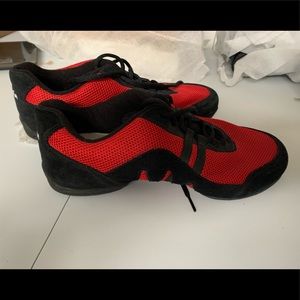 Sansha Red Dance Sneakers size 10.5
